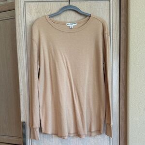 Sub Urban Riot Tan Women's Long Sleeve Top